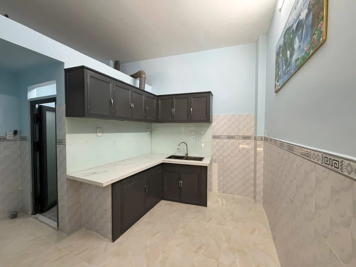 Bán nhà 4mx 9,5m, 1 lầu, phía sau Chợ Bà Điểm, Hóc Môn