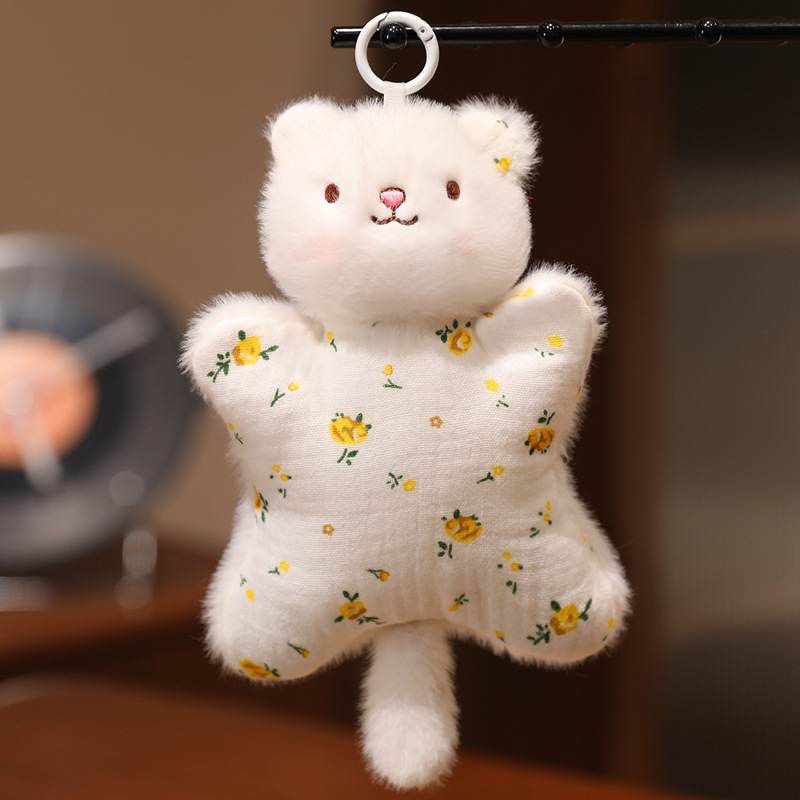 Plush comfort doll, animal motifs, approx. 15 cm