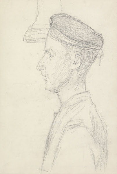 Roerganger aan boord van de JP Coen 1921