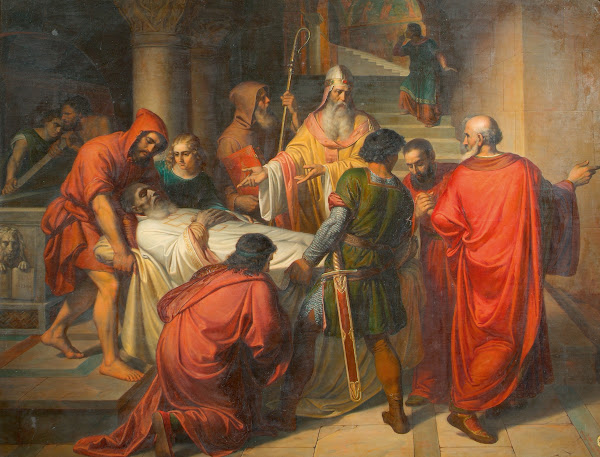 Übergabe des Leichnams des heiligen Markus in Alexandria an die Venezianer 1847