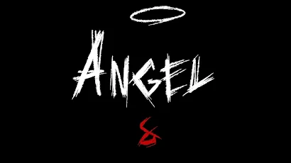 Angel, Black, Sleeve, Art, Handwriting 5K iPhone Wallpaper Background