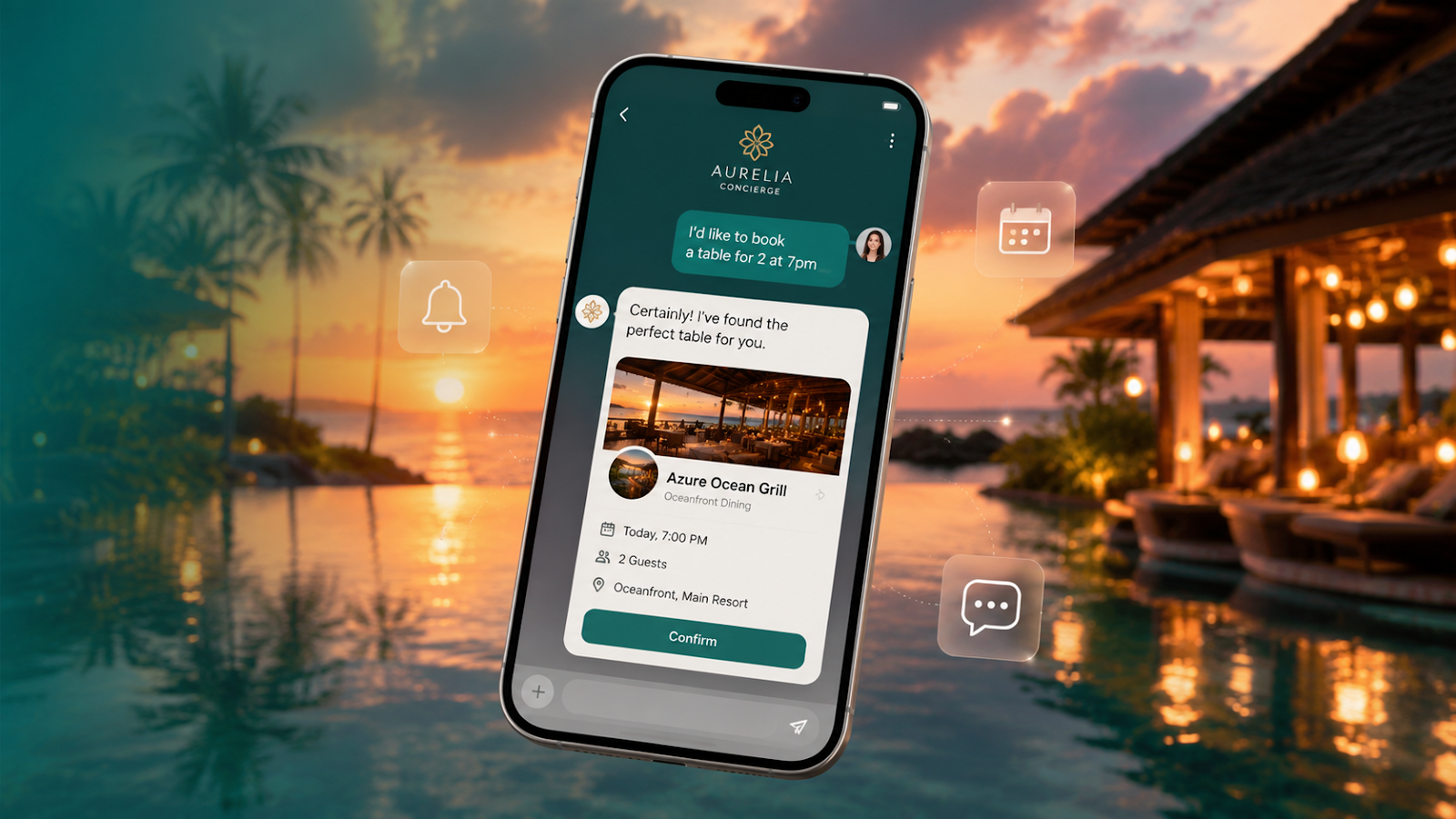 AI Concierge Số 24/7 Cho Khu Nghỉ Dưỡng — Trả Lời & Phục Vụ Khách Mọi Lúc