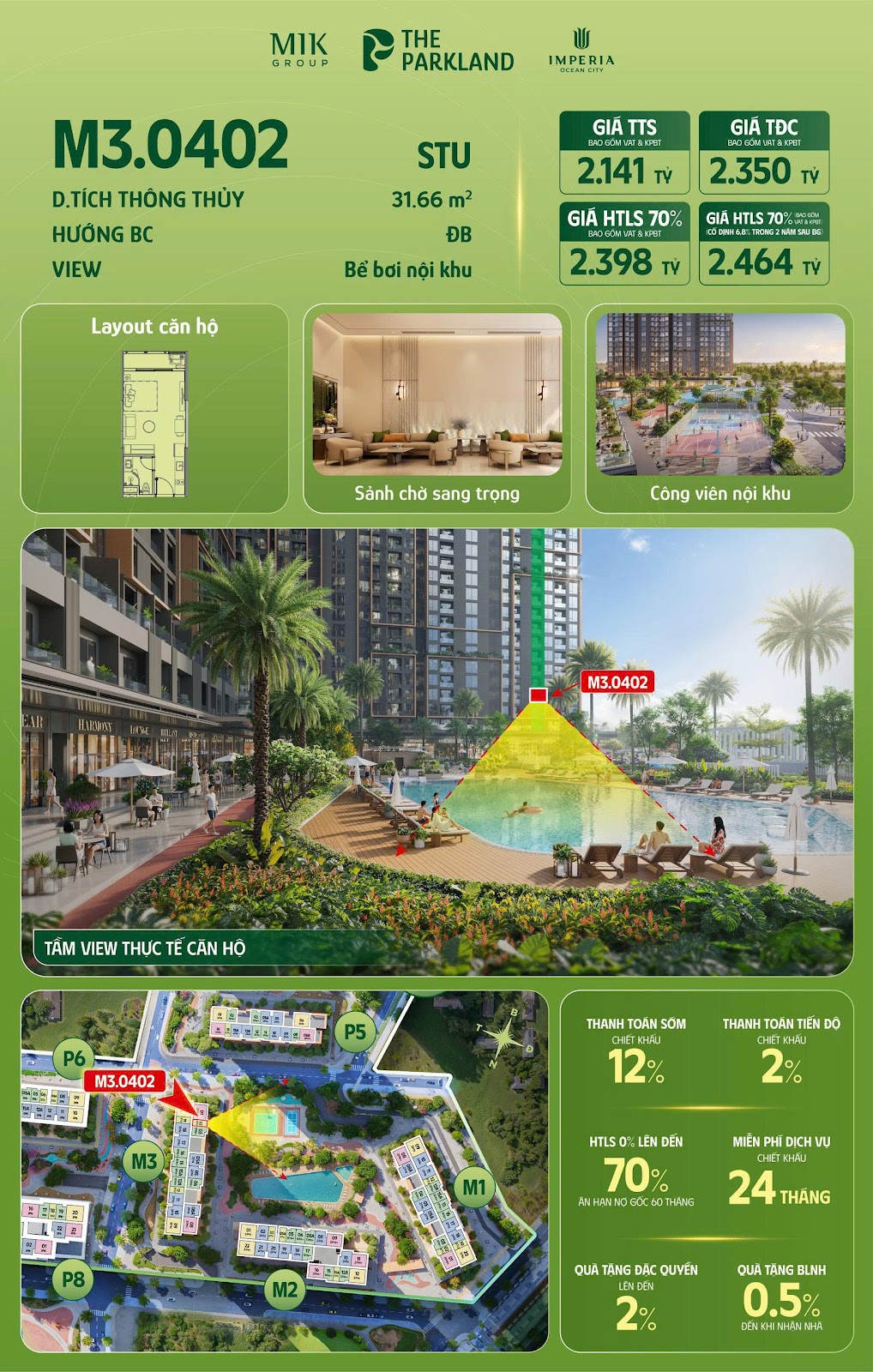 M3.0402 IMPERIA OCEAN CITY - THE PARKLAND