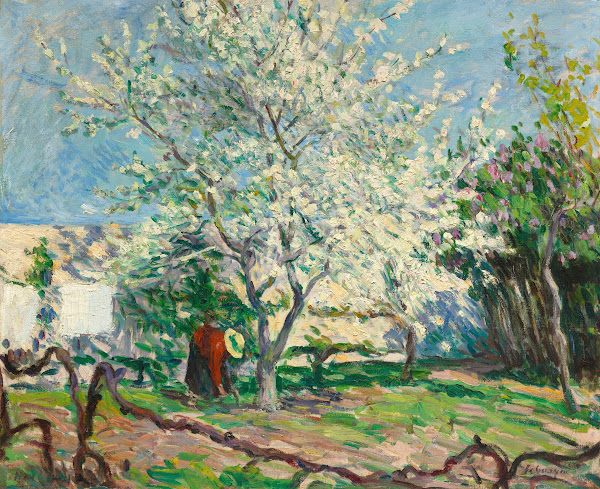 Pommiers en fleurs 1894 1895