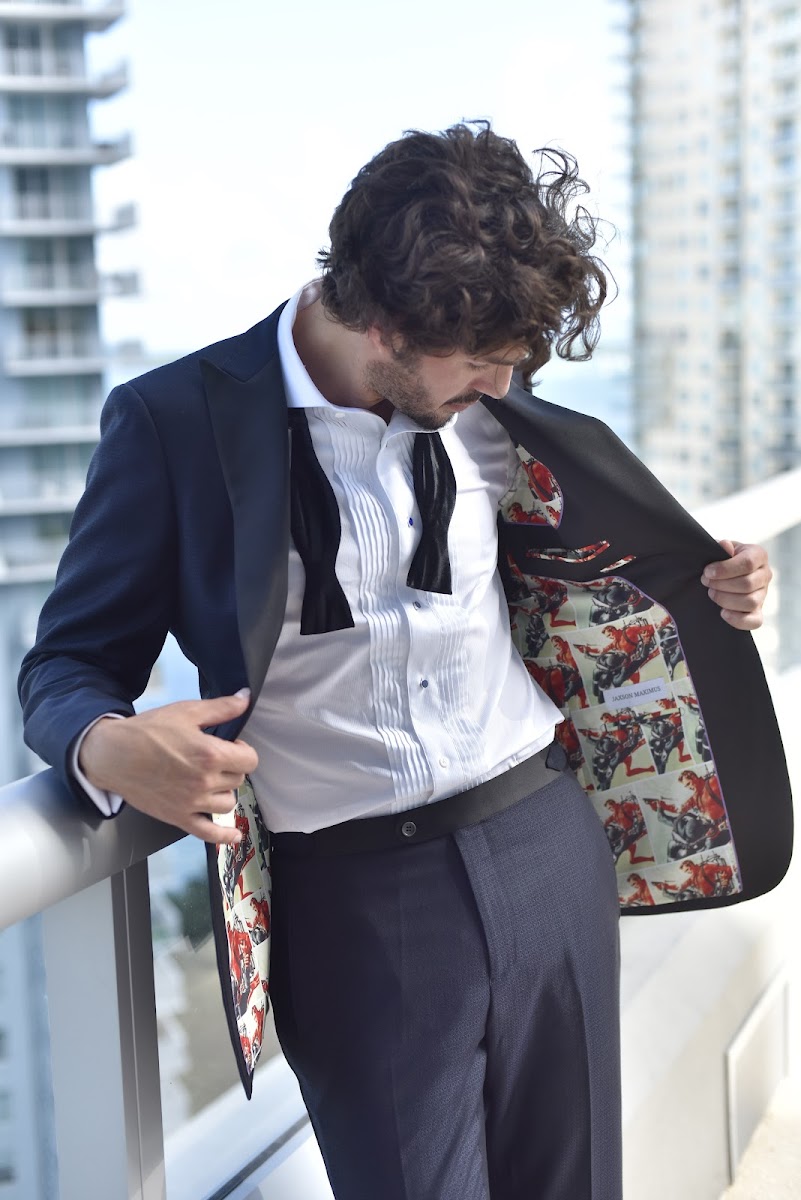 Custom suit for a Miami charity fundraiser — Bespoke By CB