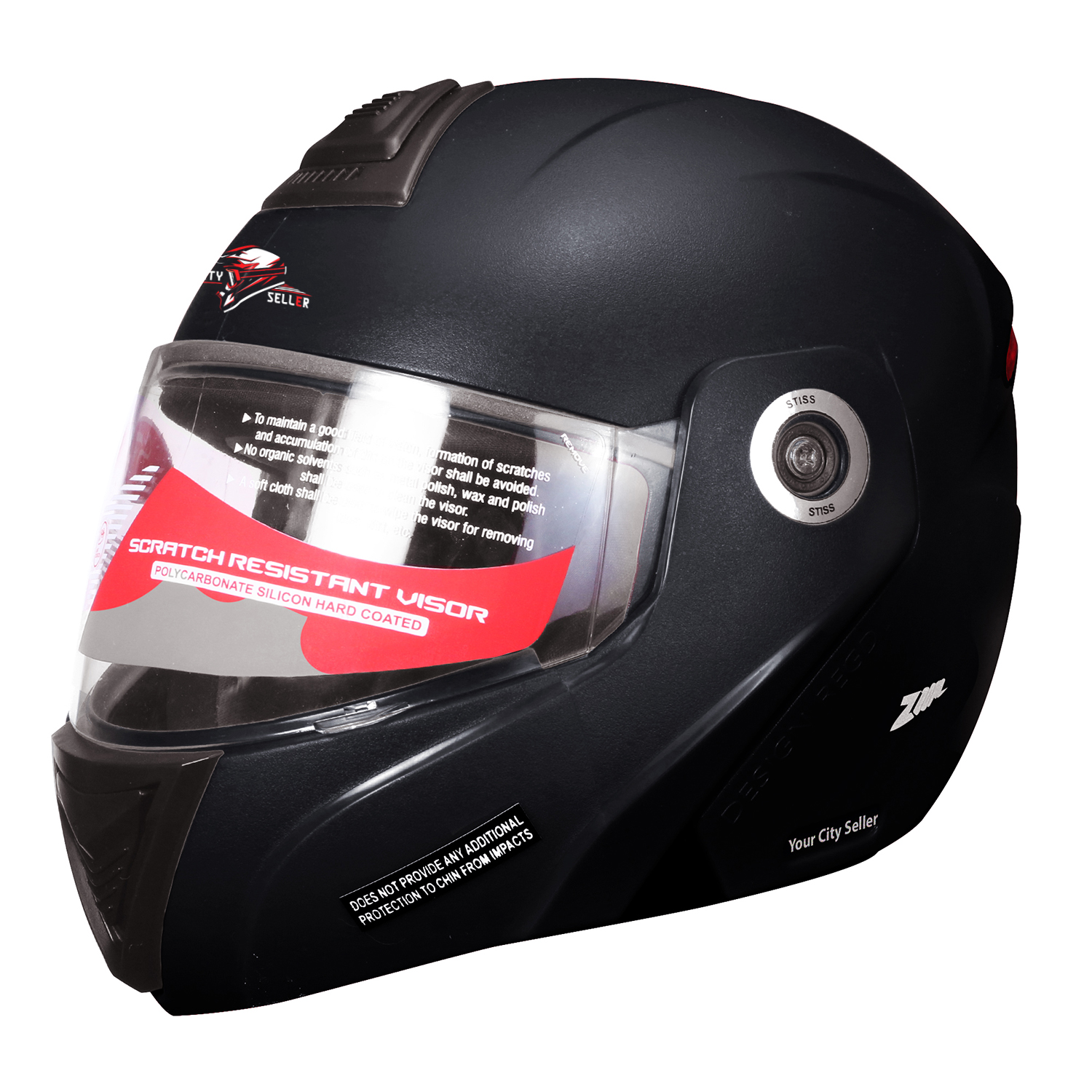 Street-Stalker Helmet with aggressive graphics