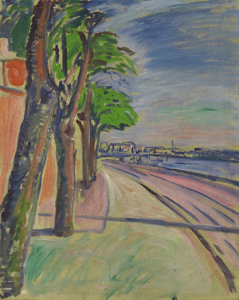 Trees By The Canal 1908