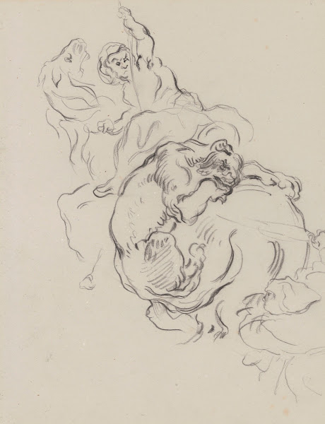 Study of the Lion Hunt