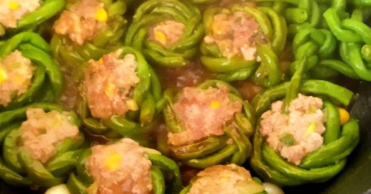 Đậu đũa cuộn thịt