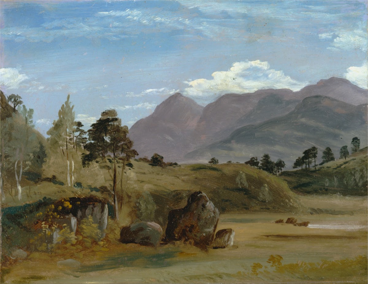 Mountain Landscape possibly in the Lake District 1849   1855
