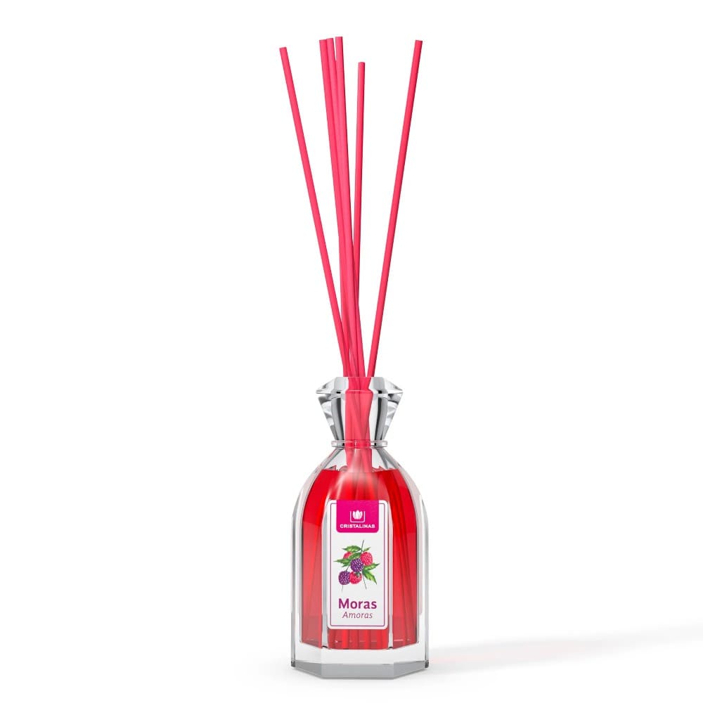 Ambientador de varillas Cristalinas™ Mikado aroma moras y frambuesas