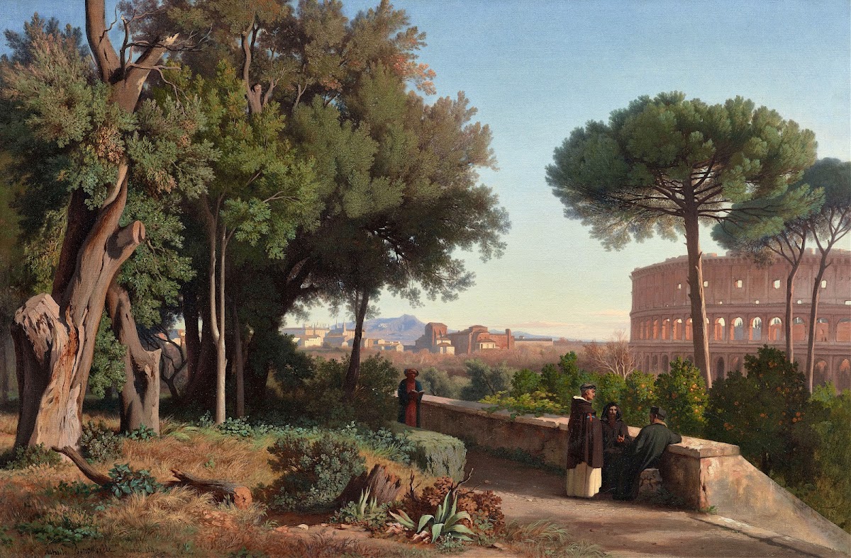 Colosseum Viewed from the Palatine 1844