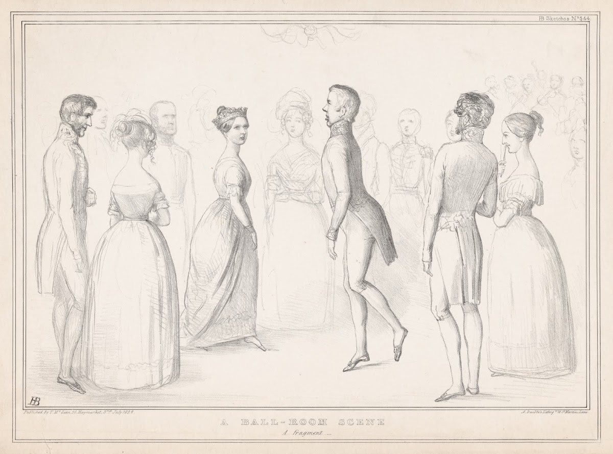 A ball room scene 1838