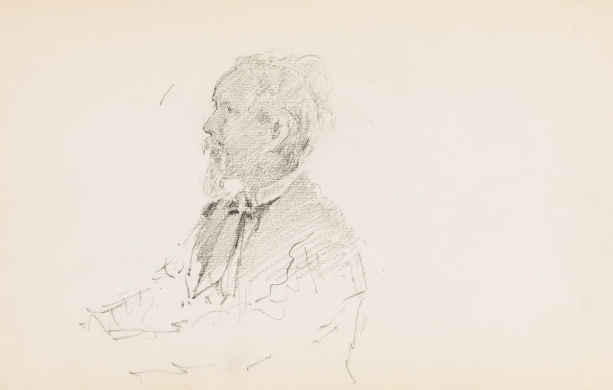 Head of Bearded Man