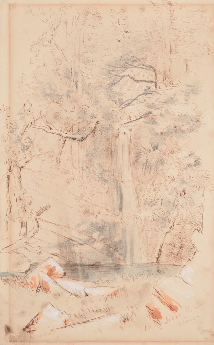 On the Taieri River Otago 1865