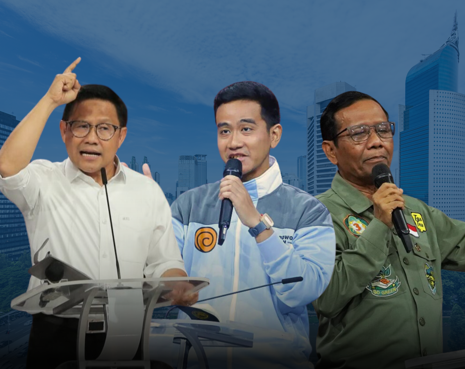Indonesia's vice presidential candidates