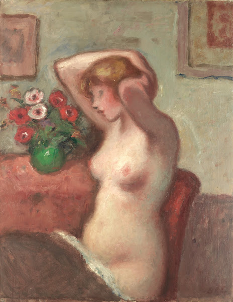 Seated nude