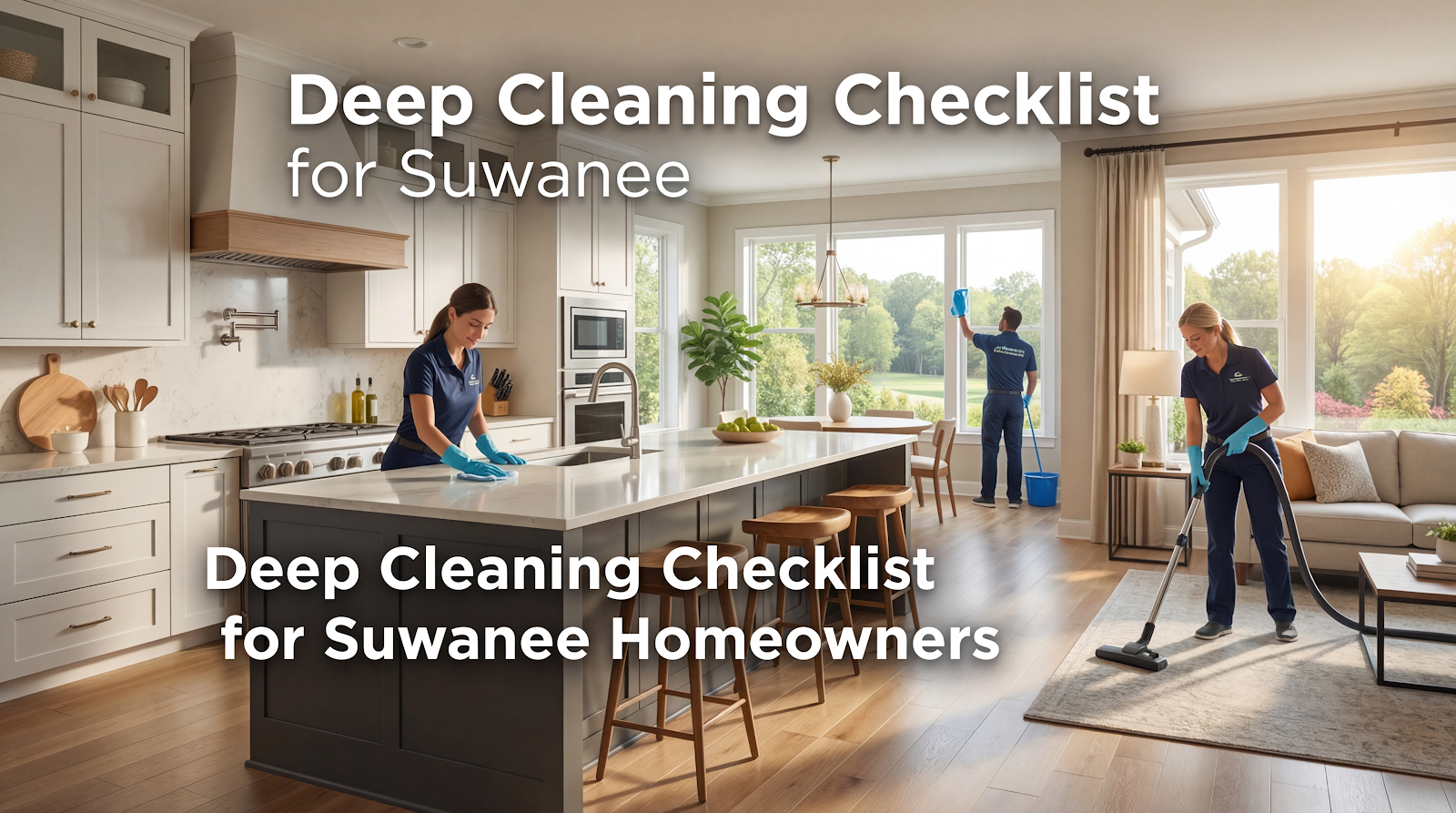Deep Cleaning Checklist for Suwanee Homeowners