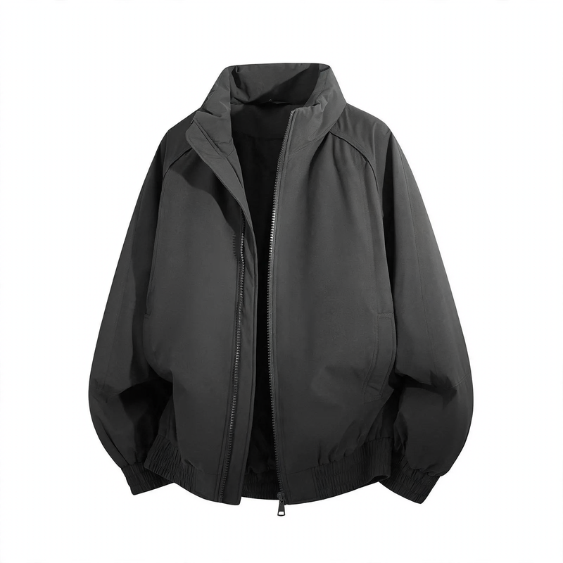 Insulated men's winter jacket, warm, casual style