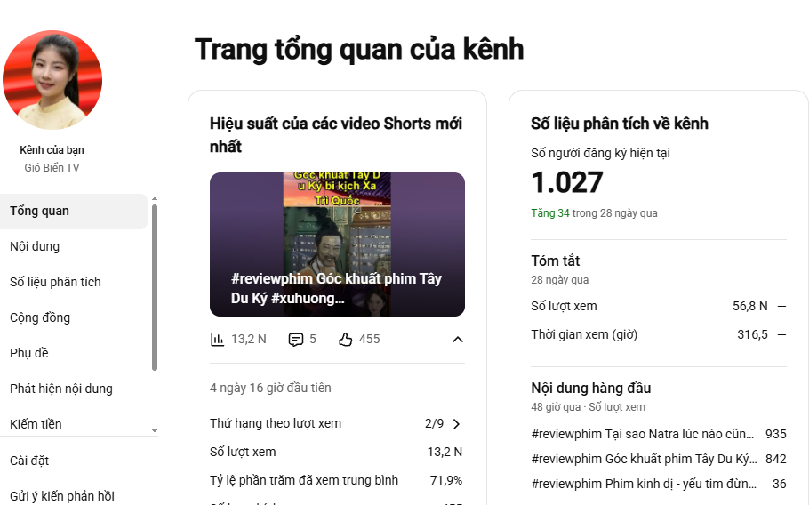 Bán kênh Youtube 1k sub anh em cần Mua kênh Youtube 1k sub u...