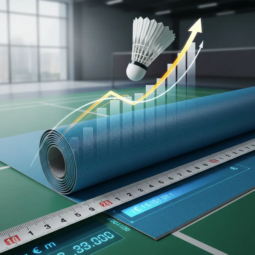 Harga Vinyl Lapangan Badminton per Meter Terbaru
