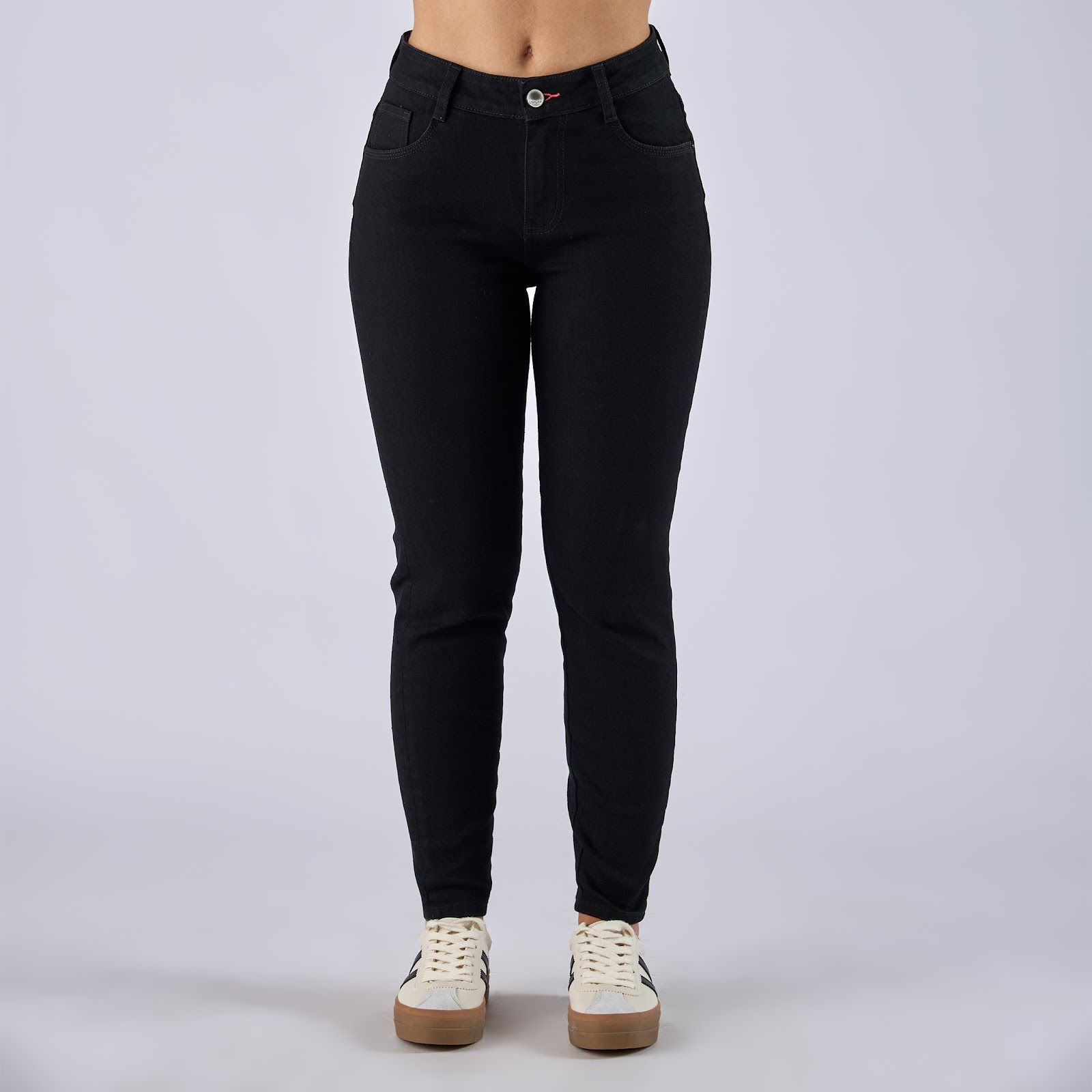 Jean dama skinny tiro medio licrado  - Vista 4