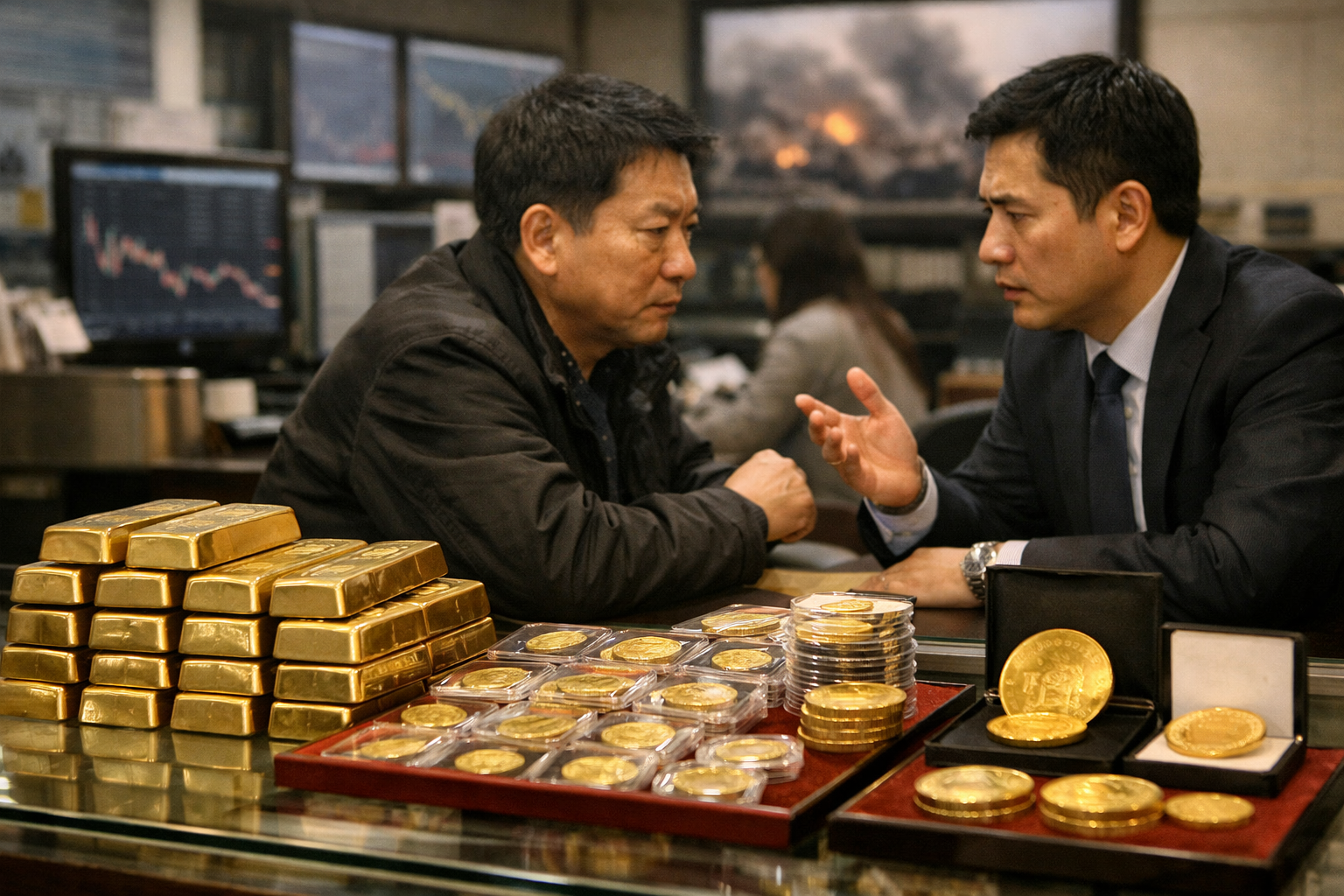 금값 하락 이유, 전쟁보다 금리가 더 셌다 대표 이미지