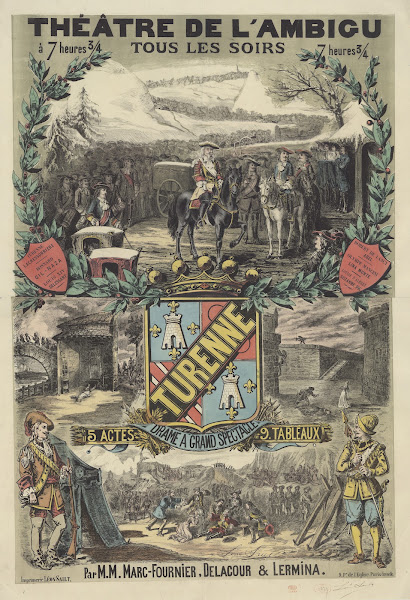 Théâtre de lAmbigu Turenne drame à grand spectacle par MM Marc Fournier Delacour