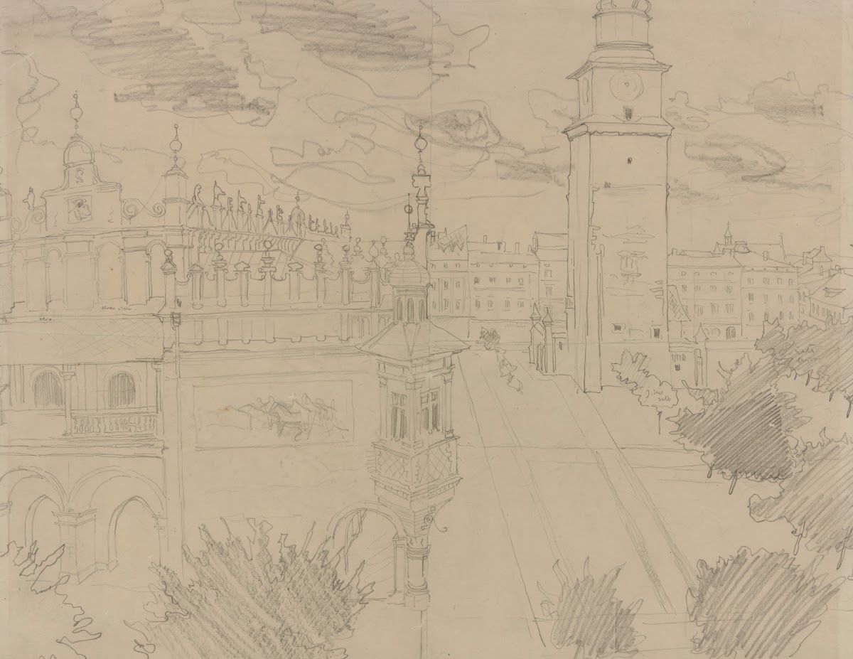 Rynek krakowski 1904