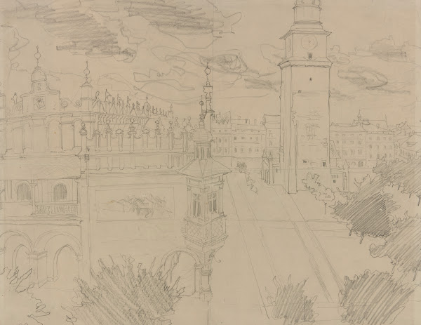 Rynek krakowski 1904