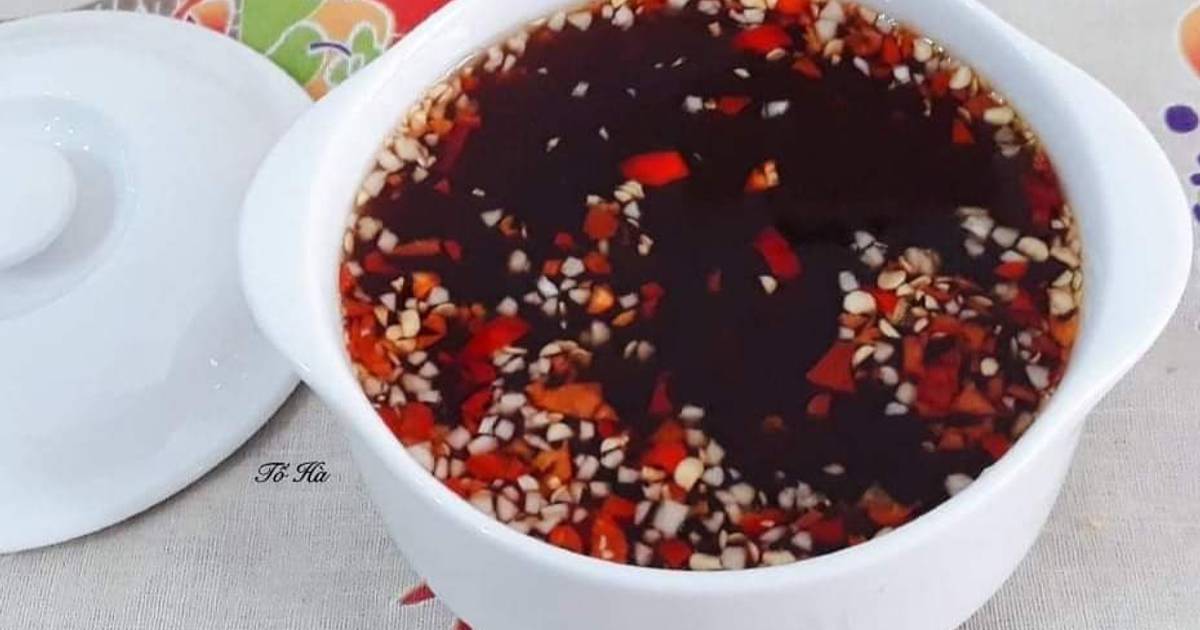 Cách pha NƯỚC TƯƠNG chua ngọt