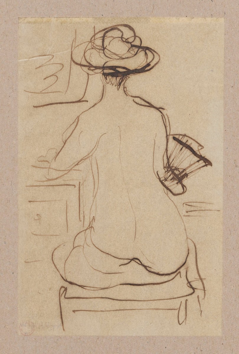 Nude in a hat 1933