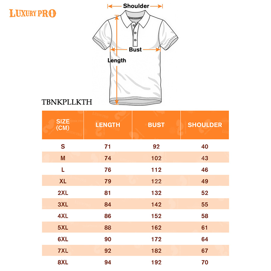 AOP General Version Button Polo Collar Heat Transfer Print