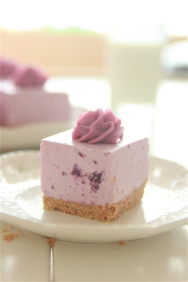 Bánh Cheesecake Khoai Lang Tím