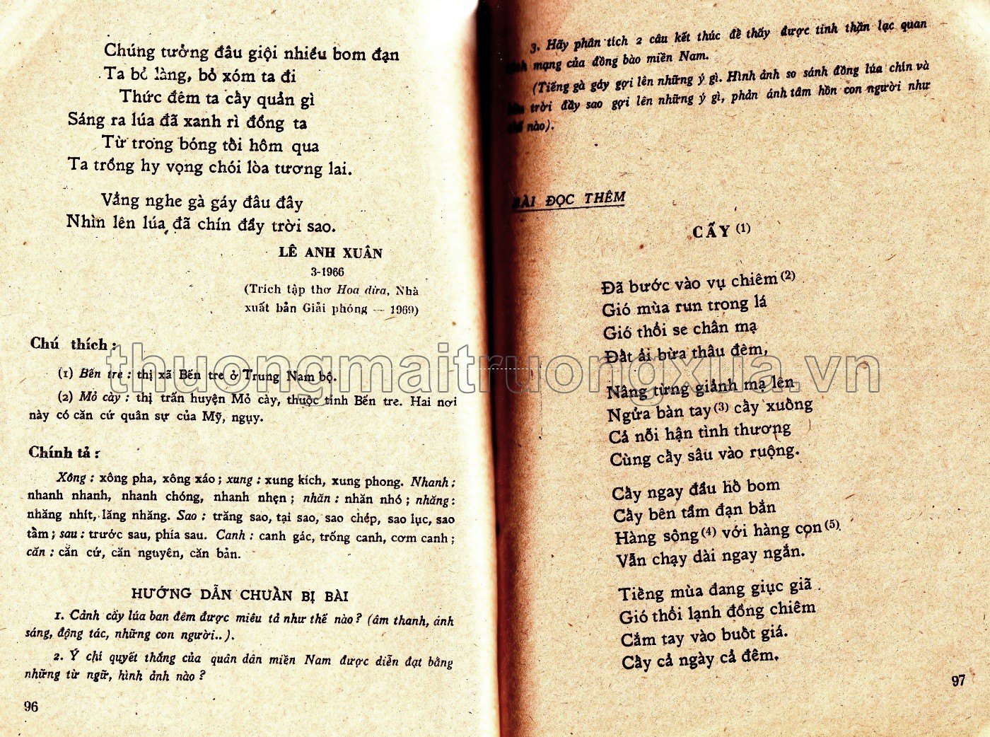 Văn học trích giảng lớp 6 phổ thông - Trang 48