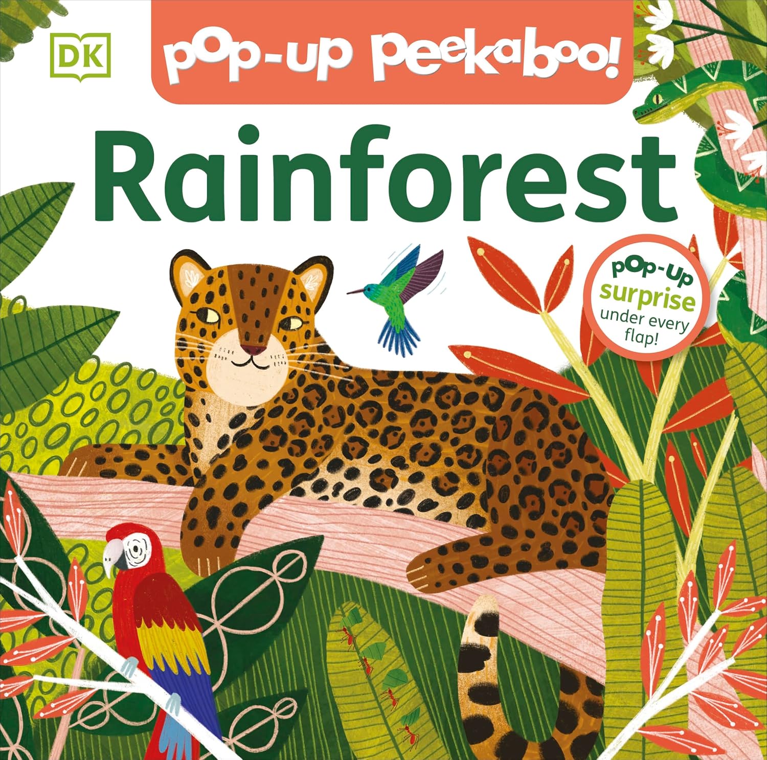 Pop-Up Peekaboo! Rainforest book cover
