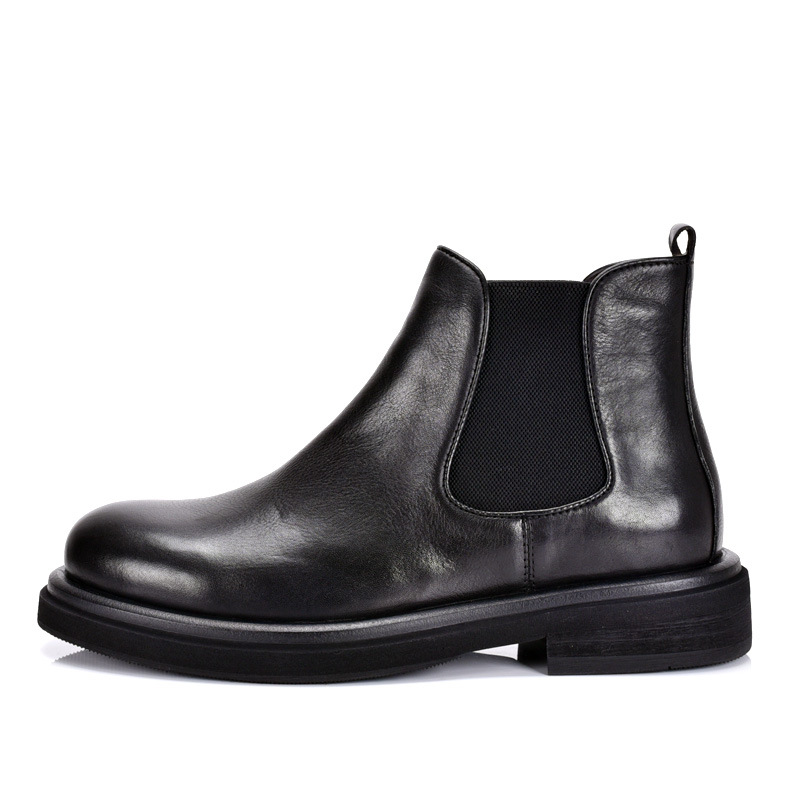 Hochwertige Herren-Chelsea-Stiefel aus Leder