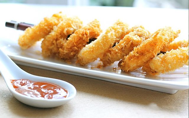 Mực Chiên Xù