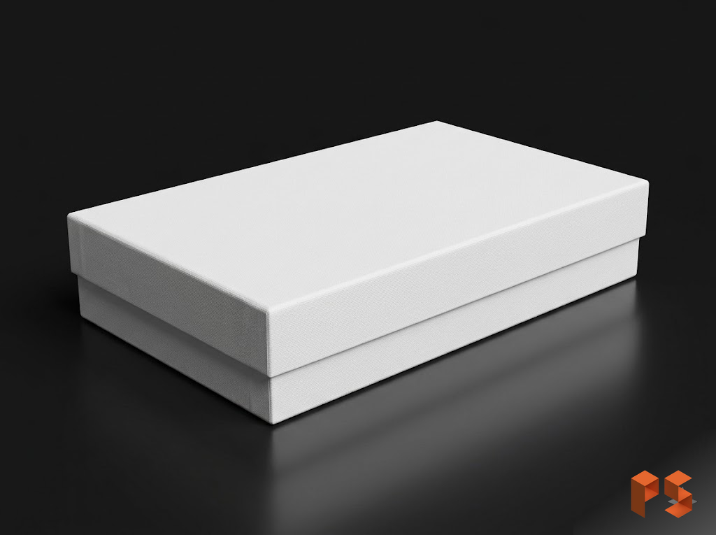Caja para Bombon 1/4 Blanco BT 17,4x9,2x3 cm