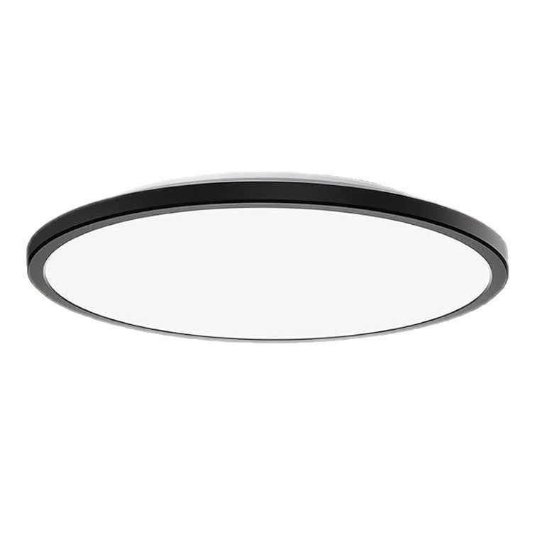 LED ceiling light with color change and background lighting