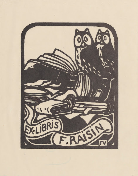Ex libris F Raisin 1893