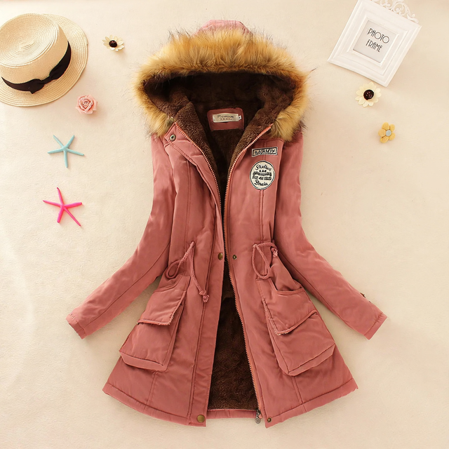 Lined Hoodie with Shearling Look