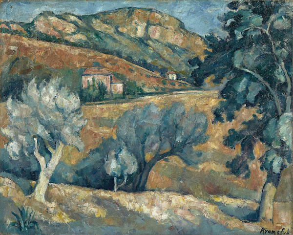 Paysage de Provence circa 1930