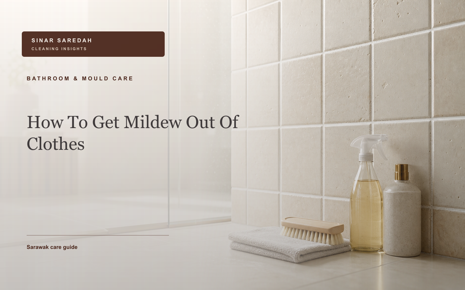 How to Get Mildew Out of Clothes in Malaysia