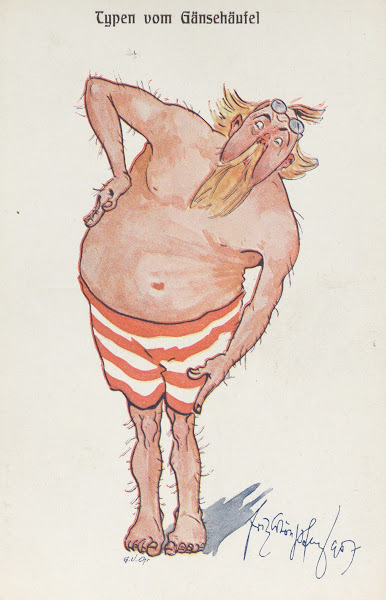 Typen vom Gänsehäufel 1907