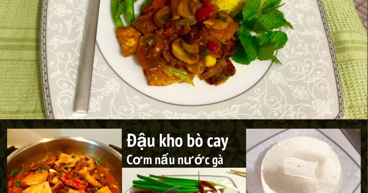 Đậu kho bò cay