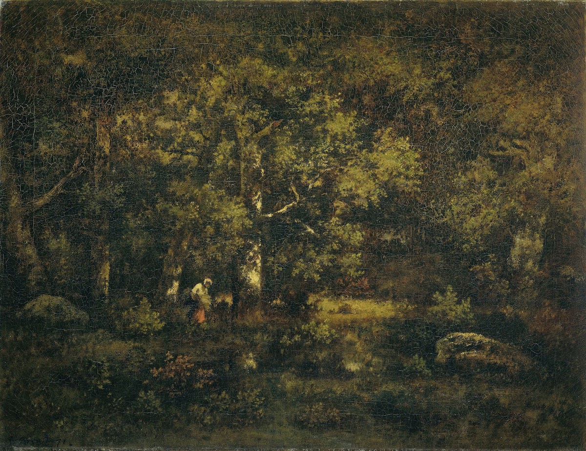The Forest of Fontainebleau 1871