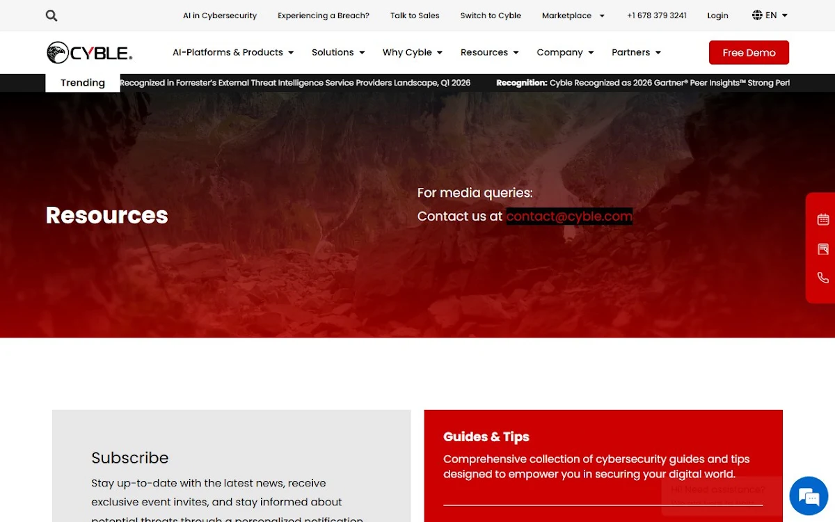 Captura de Dark Web Monitoring Services- Businesses