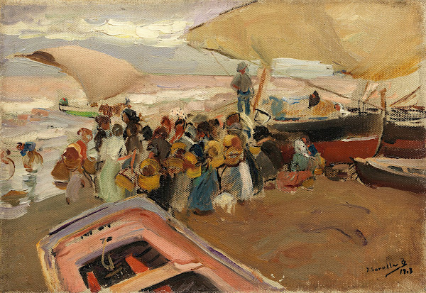Vuelta De La Pesca Return Of The Catch 1908