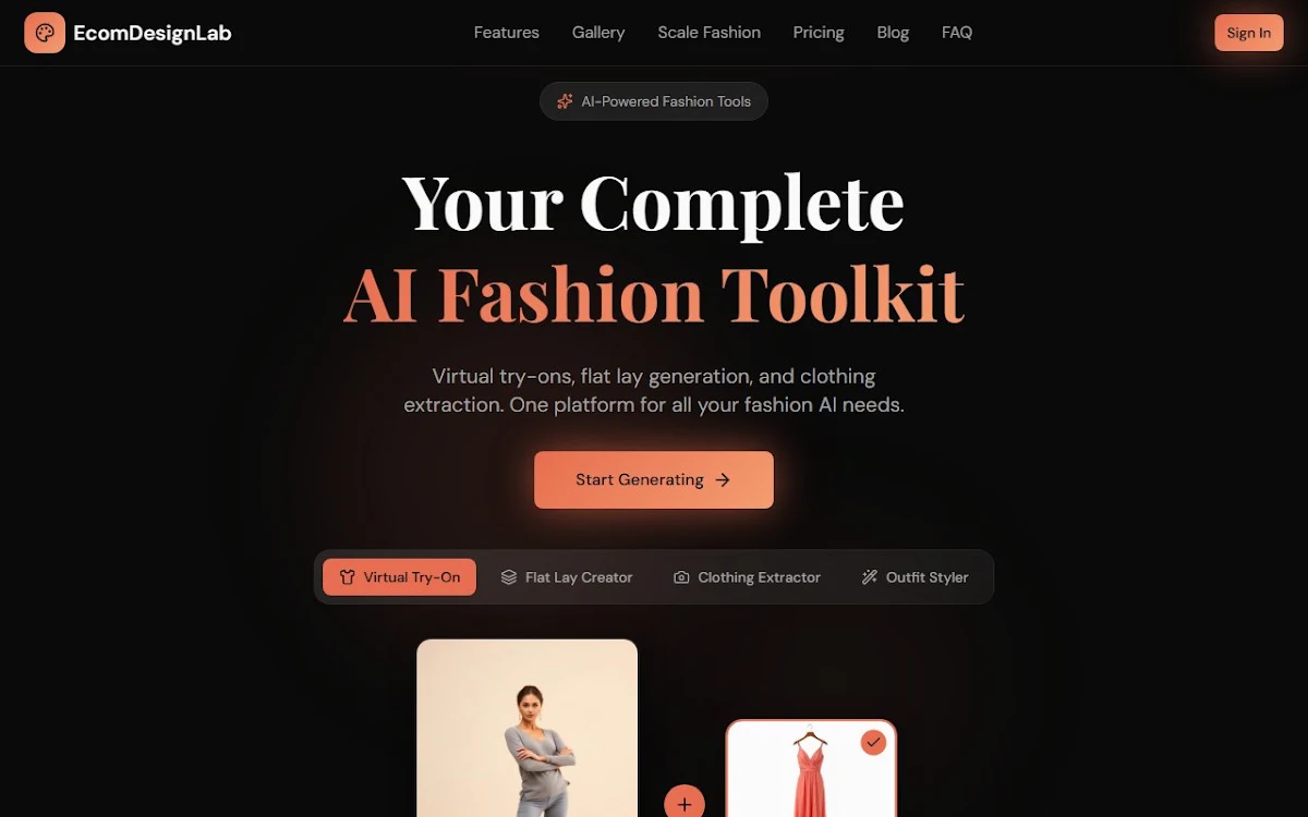 Captura de Ecom Design Lab